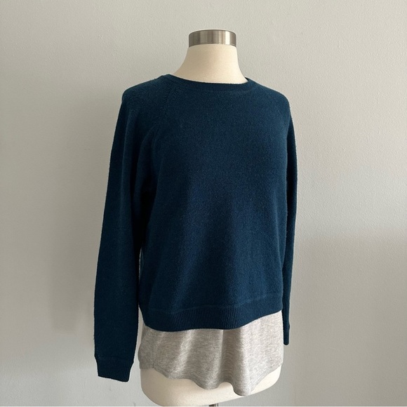 Kokun 100% Cashmere Double Sweater M - Picture 2 of 10